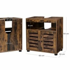 VASAGLE Waschbeckenunterschrank »BBK04BX« Badschrank, Badezimmerschrank, 60 x 30 x 63 cm, vintage 18 VASAGLE Waschbeckenunterschrank »BBK04BX« Badschrank, Badezimmerschrank, 60 x 30 x 63 cm, vintage -Vasagleaus Geschaft c2fabb67 d6a3 4284 8f29 4267d5f0021e