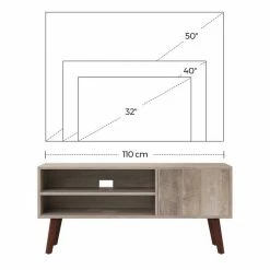 VASAGLE Lowboard »LTV09 LTV120«, Retro TV-Regal, Fernsehtisch, Fernsehschrank, 110/120 x 40 x 49 cm Greige, Vintage, Weiß 44 VASAGLE Lowboard »LTV09 LTV120«, Retro TV-Regal, Fernsehtisch, Fernsehschrank, 110/120 x 40 x 49 cm Greige, Vintage, Weiß -Vasagleaus Geschaft c353158a 64ee 465d abf0 ac303b1e5a1d