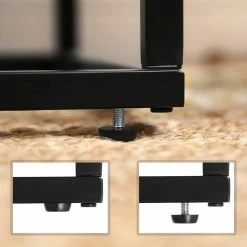 VASAGLE Lowboard »LTV051B01«, TV-Regal, Fernsehtisch, Couchtisch, Glastisch, vintage -Vasagleaus Geschaft c458d1f2 70ef 4efe 8000 62ff2324412d