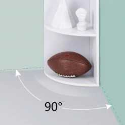 VASAGLE Bücherregal »LBC42WT«, 4 Ebenen Eckregal, 129,5cm, Standregal, für Küche, Schlafzimmer, Wohnzimmer, Büro, weiß 15 VASAGLE Bücherregal »LBC42WT«, 4 Ebenen Eckregal, 129,5cm, Standregal, für Küche, Schlafzimmer, Wohnzimmer, Büro, weiß -Vasagleaus Geschaft c5694867 bf2a 40ac abc1 75d959bca0e0