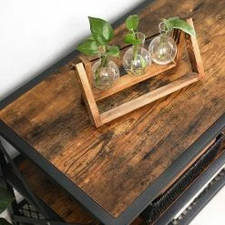 VASAGLE Lowboard »LTV094 / 095B01«, TV-Schrank, Fernsehtisch, TV-Regal, mit Ablagen, Stahlgestell, vintage -Vasagleaus Geschaft c6583720 f256 4476 b12b 605c800ea155