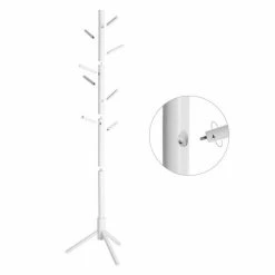 VASAGLE Garderobenständer »RCR04WT«, Kleiderständer aus Massivholz, in Baumform, mit 8 Haken, für Kleidung, Hüte, Taschen, Flur, Eingangsbereich, weiß 12 VASAGLE Garderobenständer »RCR04WT«, Kleiderständer aus Massivholz, in Baumform, mit 8 Haken, für Kleidung, Hüte, Taschen, Flur, Eingangsbereich, weiß -Vasagleaus Geschaft c81ff672 2065 40fc a3dd 79f9a054b205