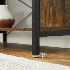 VASAGLE Bücherregal »LBC073B01«, Standregal, 5 Ebenen, Gitter-Rückwand, Wohnzimmer, Schlafzimmer, vintage -Vasagleaus Geschaft ca99496f 6cc9 4a23 bc4f 9e7e08ceff16