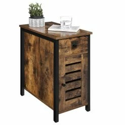 VASAGLE Nachtschrank »LET066B01« Beistelltisch, 30 cm Nachtschrank für kleine Räume, mit Schublade, vintage -Vasagleaus Geschaft cd421948 a2fa 4bd5 845b f72e31785f80