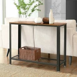 VASAGLE Konsolentisch »LNT80X LNT86X«, Konsolentisch, Beistelltisch, Flurtisch, vintage Vintage-schwarz 26 VASAGLE Konsolentisch »LNT80X LNT86X«, Konsolentisch, Beistelltisch, Flurtisch, vintage Vintage-schwarz -Vasagleaus Geschaft cdfeb819 0047 48b6 922b bfe059640bd0