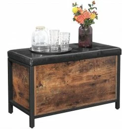 VASAGLE Sitzbank »LSC80BX«, mit Stauraum, gepolsterte Truhe, 80 x 40 x 50 cm, Betttruhe, einfacher Aufbau 17 VASAGLE Sitzbank »LSC80BX«, mit Stauraum, gepolsterte Truhe, 80 x 40 x 50 cm, Betttruhe, einfacher Aufbau -Vasagleaus Geschaft cf0b7f4c e4ad 471c ba45 4d07b3c093ef