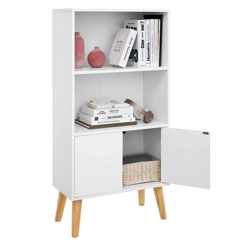 VASAGLE Bücherregal »LBC09BX LBC09WT«, Bücherschrank, Holzoptik, vintage Weiß 11 VASAGLE Bücherregal »LBC09BX LBC09WT«, Bücherschrank, Holzoptik, vintage Weiß – Bild 9