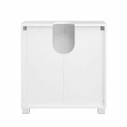 VASAGLE Waschbeckenunterschrank »BBK110W01« Badezimmerschrank mit Doppeltür, 60 x 30 x 63 cm, weiß -Vasagleaus Geschaft d22a39de 9f19 47a0 8af5 f964b15bd65a