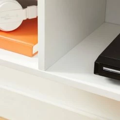 VASAGLE Wandregal »LTV104W01«, Hängeschrank, TV-Regal, TV-Schrank mit 3 Fächern, schwebend, platzsparend, weiß -Vasagleaus Geschaft d2395775 34d1 4cc8 aaef 1e2a0f908ffc