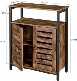 VASAGLE Sideboard »LSC76BX«, Sideboard, Küchenschrank, vintage -Vasagleaus Geschaft d5b540e7 3bd5 43f5 9ef9 7004441acea6