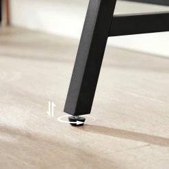 VASAGLE Schminktisch »RVT015B01«, Frisiertisch, Kosmetiktisch, mit Hocker und Spiegel, 10 LED-Glühbirnen, vintage 17 VASAGLE Schminktisch »RVT015B01«, Frisiertisch, Kosmetiktisch, mit Hocker und Spiegel, 10 LED-Glühbirnen, vintage -Vasagleaus Geschaft e7a3eb16 f875 4e69 b0d2 601205a238ca