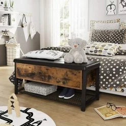 VASAGLE Sitzbank »LSB47BX LSB047B03«, Sitzbank, Eisen, vintage Haselnussbraun 20 VASAGLE Sitzbank »LSB47BX LSB047B03«, Sitzbank, Eisen, vintage Haselnussbraun -Vasagleaus Geschaft ec455ebb c46b 40dd 9653 4c6102a75803