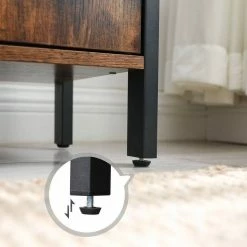 VASAGLE Bücherregal »LBC022B01«, Standregal mit 4 offenen Regalebenen, Küche, Büro, Stahlgestell, Industrie-Design, vintage -Vasagleaus Geschaft ec70da2f 9153 4dd8 9e6b cb040da4691c