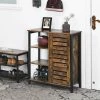 VASAGLE Sideboard »LSC74BX LSC74GD«, Küchenschrank mit 3 offenen Ablagen, Stahlgestell, vintage Braun -Vasagleaus Geschaft f93c0091 8a6e 4b8a beed 56c7b360508a