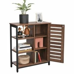 VASAGLE Sideboard »LSC74BX LSC74GD«, Küchenschrank mit 3 offenen Ablagen, Stahlgestell, vintage Braun 30 VASAGLE Sideboard »LSC74BX LSC74GD«, Küchenschrank mit 3 offenen Ablagen, Stahlgestell, vintage Braun -Vasagleaus Geschaft f9e998ae 0855 4d87 a898 4d5421f80d46